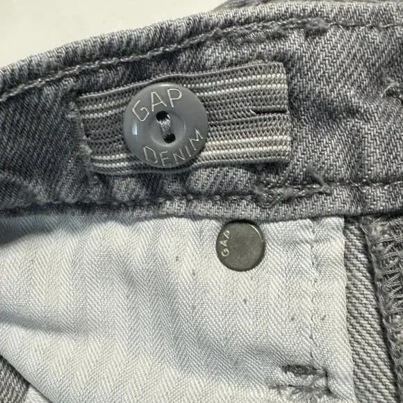 Gap Kids Lot of 2 Girl 10 Low Stride Jeans Embroidered Distressed School Casual - Picture 5 of 16